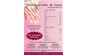 Today nail price list