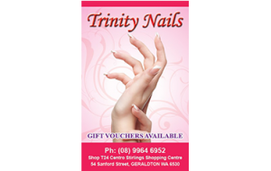 Trinity nails business cards