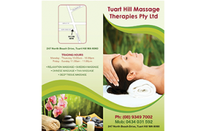 Tuart hill massage price list