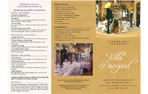 Villa pourzand brochure