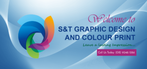 graphic design and colour print